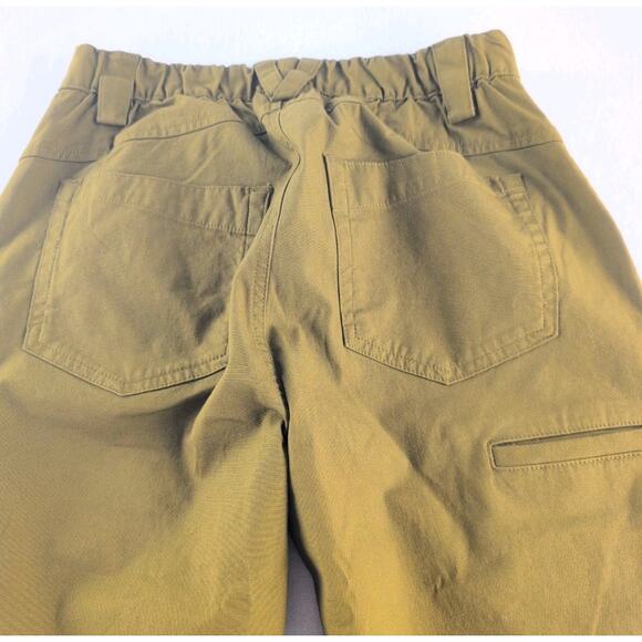Duluth Trading Co Rootstock Canvas Gardening Joggers Pants Women's Size 4 Olive - Picture 11 of 12